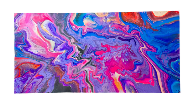 Cosmos Waves II | 24 x 48 inches | Acrylics on Canvas