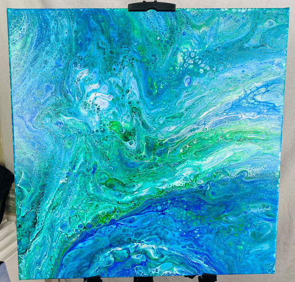 Blue-Green Coral Reef I