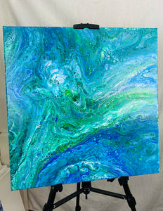 Blue-Green Coral Reef I