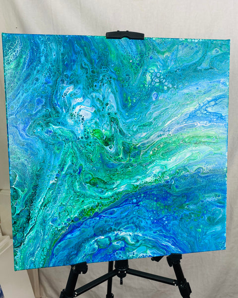 Blue-Green Coral Reef I