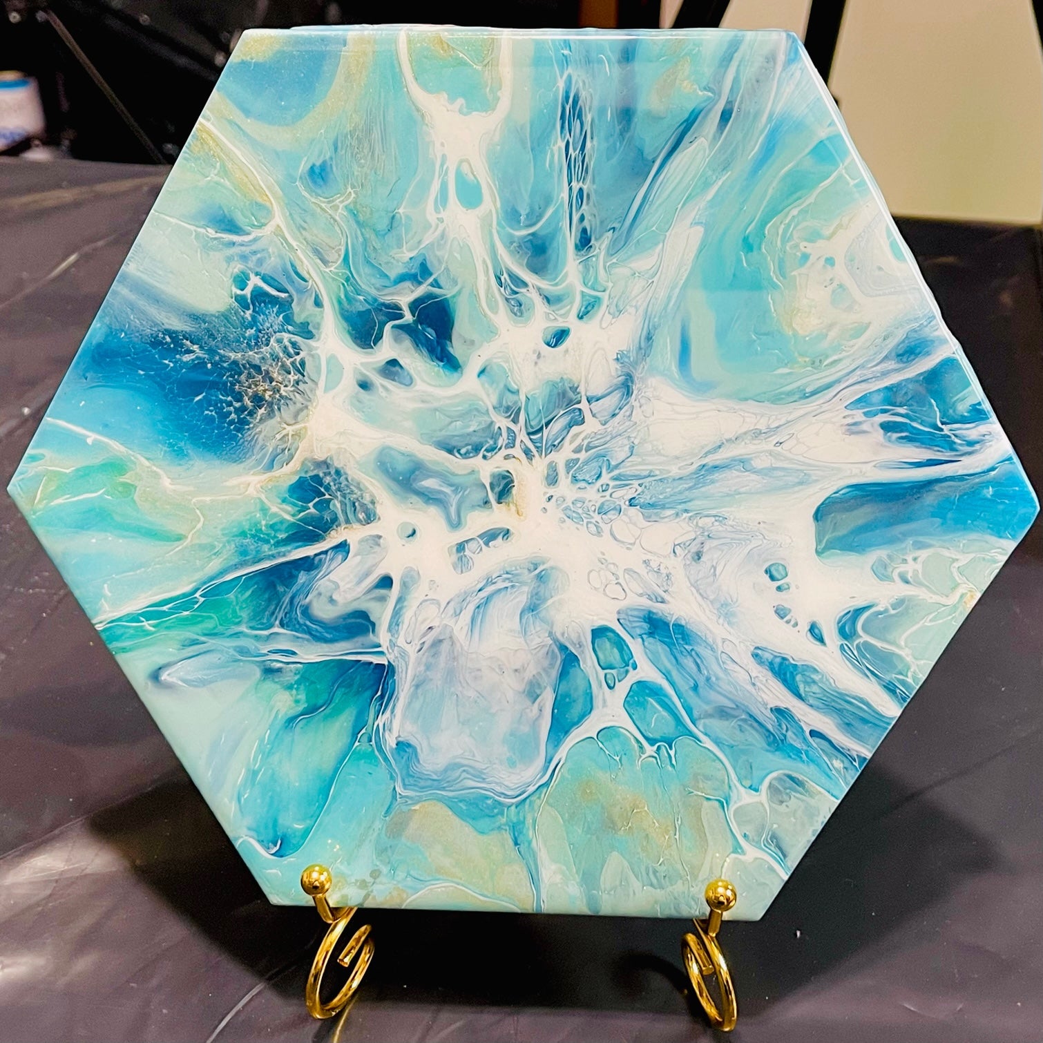 Ocean Theme Hexagonal Coasters