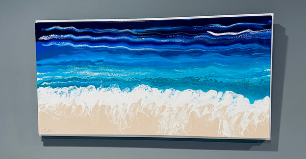 20x40 Inches Ocean & Beach Landscapes - Calm Waves