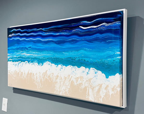 20x40 Inches Ocean & Beach Landscapes - Calm Waves