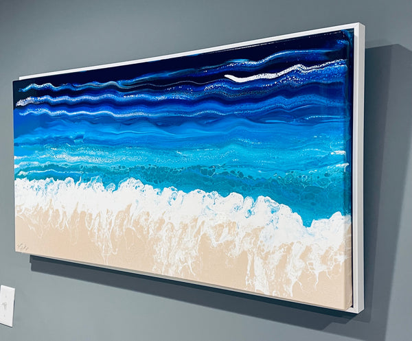 20x40 Inches Ocean & Beach Landscapes - Calm Waves