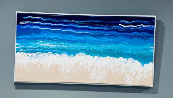 20x40 Inches Ocean & Beach Landscapes - Calm Waves