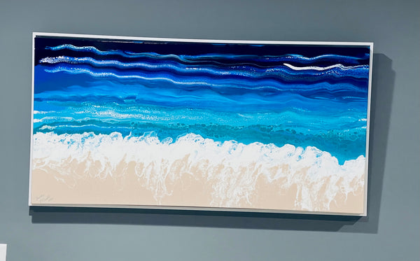 20x40 Inches Ocean & Beach Landscapes - Calm Waves