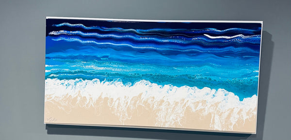 20x40 Inches Ocean & Beach Landscapes - Calm Waves