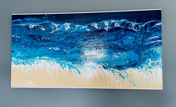 20x40 Inches Ocean & Beach Landscapes - Rough Waves