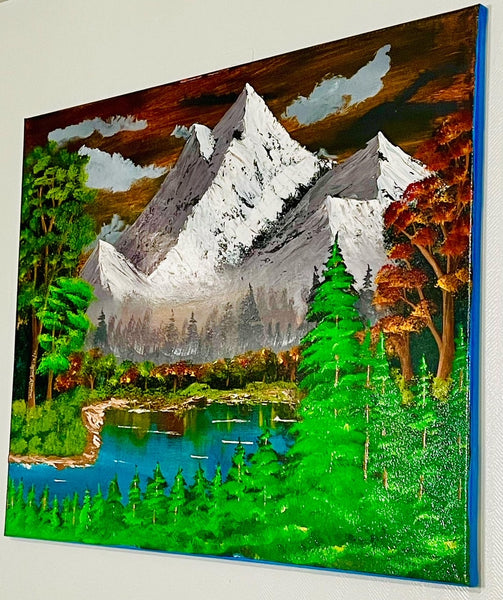 24x30 inches - The Beginning of Fall