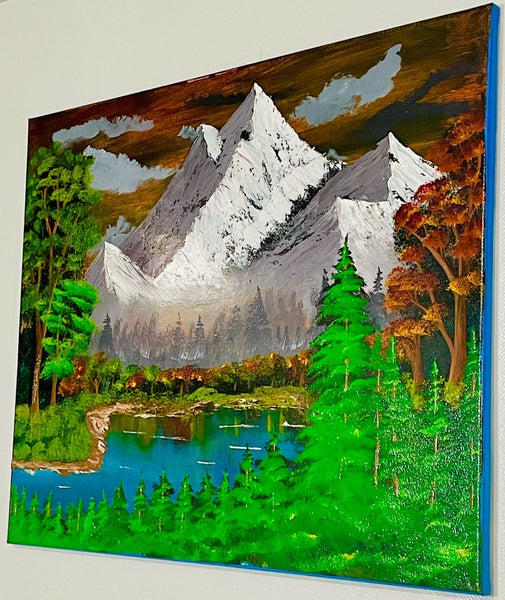 24x30 inches - The Beginning of Fall